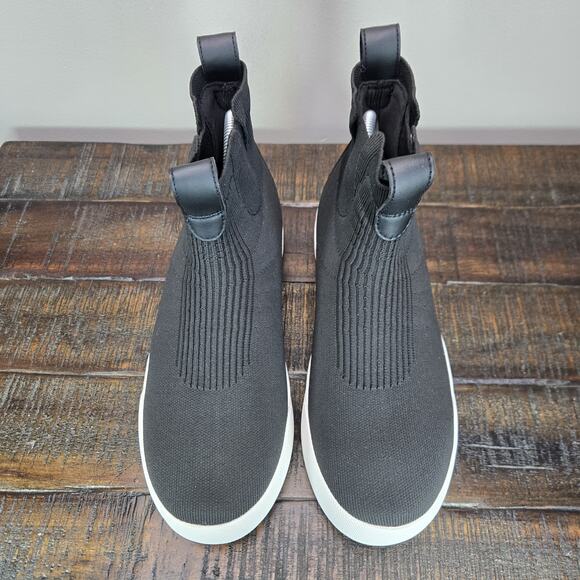 Vessi Weekend Chelsea Mens Size 7 Waterproof Shoes Asphalt Black White main image 10
